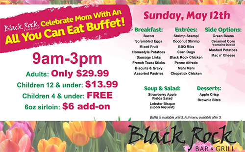 Mother's Day Buffet at Black Rock