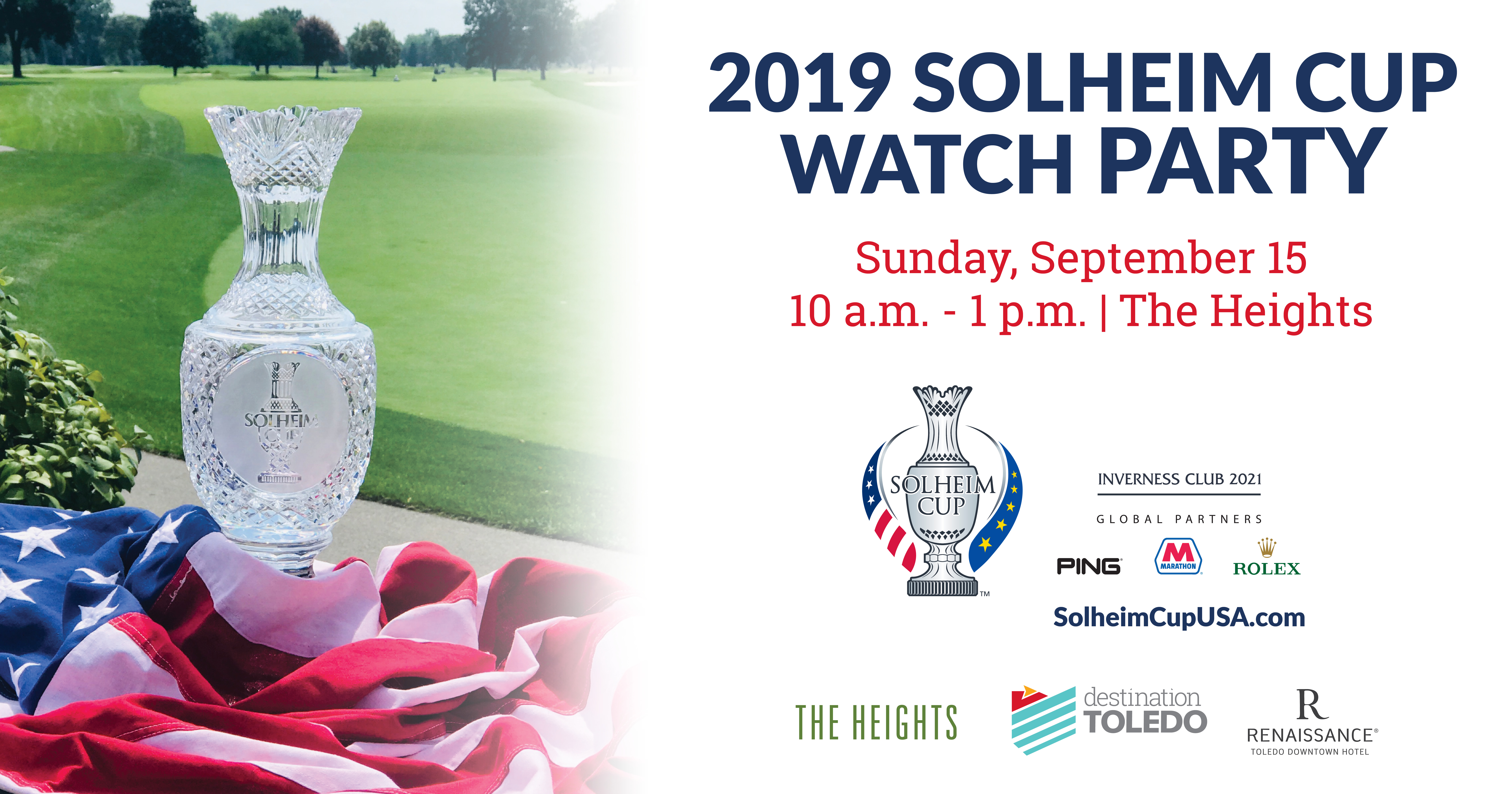 2019 Solheim Cup Watch Party