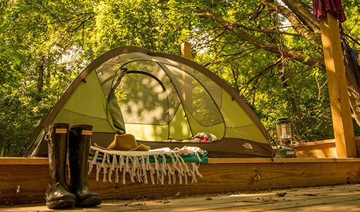 Granger Island Canoe and Overnight Camping