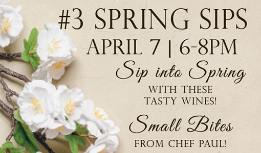Wine Tasting Series | Spring Sips