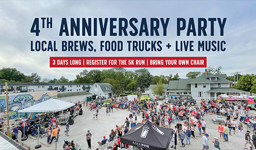 Inside The Five Brewing Company | Fourth Anniversary Party