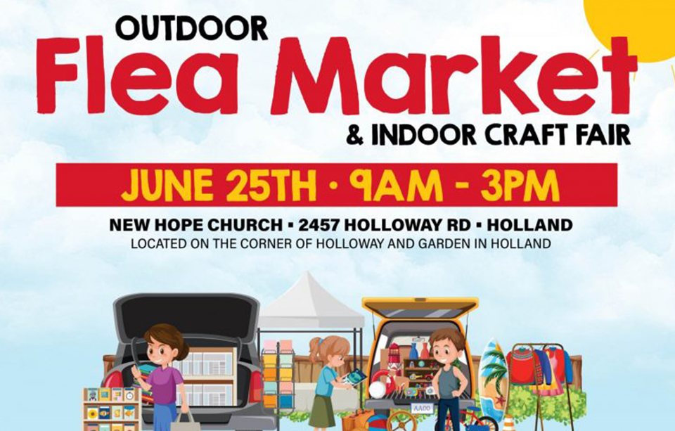 Outdoor Flea Market and Indoor Craft Fair