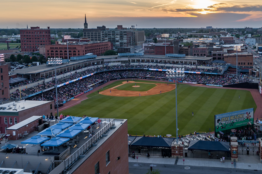 Explore Fifth Third Field, home of the Toledo Mud Hens