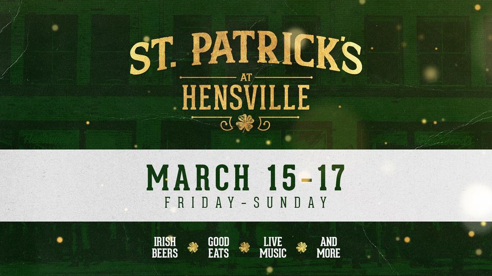St. Patrick's Day at Hensville Park